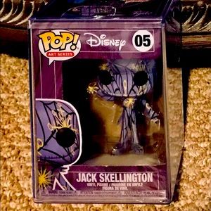 Jack skellington Artist Funko Pop Brand New Factory Sealed in Hard Plastic Case